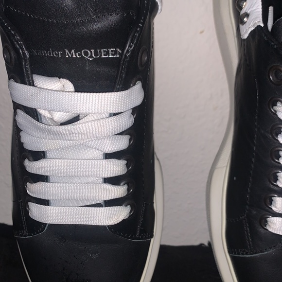 ALEXANDER McQUEEN,SNEAKERS HARRODS BLACK & WHITE - Picture 4 of 6